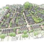 Illustration of the future housing at Gorse Ride